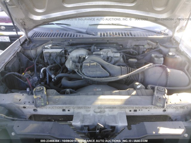 5LMFU27R93LJ50411 - 2003 LINCOLN NAVIGATOR 银色 照片 10