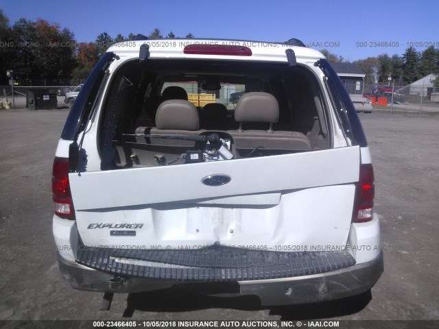 1FMZU74KX3UC66361 - 2003 FORD EXPLORER EDDIE BAUER WHITE photo 6