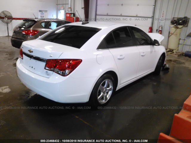 1G1PE5SB9G7120529 - 2016 CHEVROLET CRUZE LIMITED LT WHITE photo 4