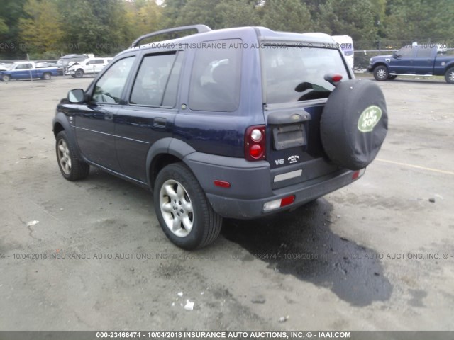 SALNY22243A235419 - 2003 LAND ROVER FREELANDER SE Dark Blue photo 3