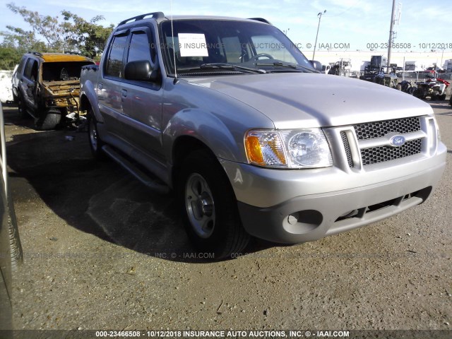 1FMZU67E82UD41153 - 2002 FORD EXPLORER SPORT TR  SILVER photo 1