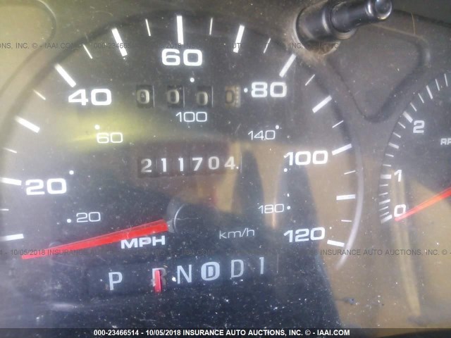 1FAFP55U51A164201 - 2001 FORD TAURUS SES GRAY photo 7