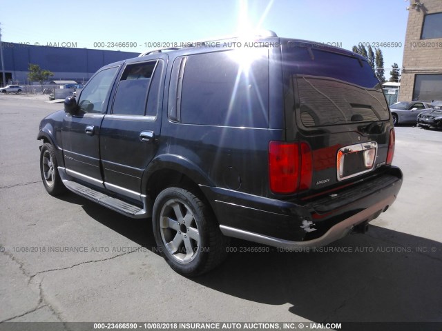 5LMEU27R51LJ19522 - 2001 LINCOLN NAVIGATOR 黑色 照片 3