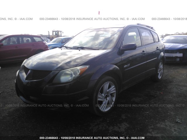 5Y2SN62L24Z420476 - 2004 PONTIAC VIBE GT BLACK photo 2