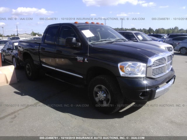 3D7KS28A78G131810 - 2008 DODGE RAM 2500 ST/SLT 黑色 照片 1