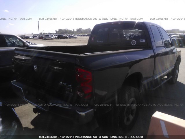 3D7KS28A78G131810 - 2008 DODGE RAM 2500 ST/SLT 黑色 照片 4