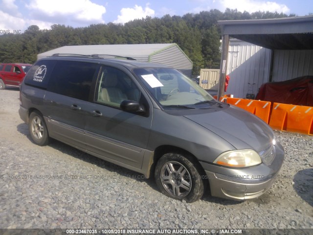 2FMZA53443BA10254 - 2003 FORD WINDSTAR SEL GREEN photo 1