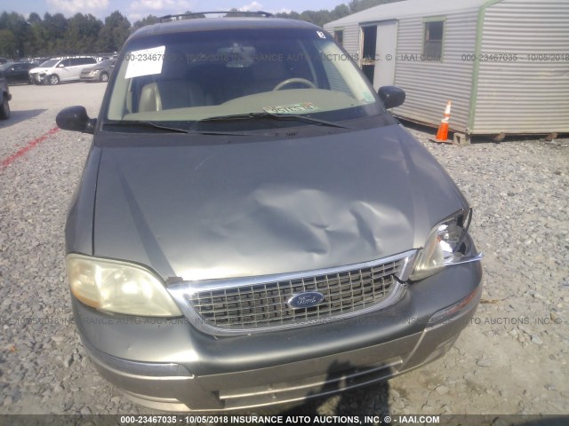 2FMZA53443BA10254 - 2003 FORD WINDSTAR SEL GREEN photo 6