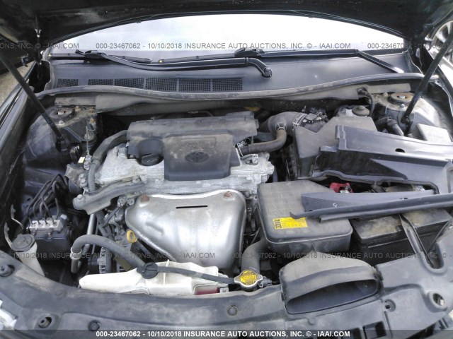 4T1BF1FKXDU209519 - 2013 TOYOTA CAMRY L/SE/LE/XLE შავი ფოტო 10