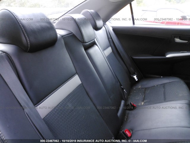 4T1BF1FKXDU209519 - 2013 TOYOTA CAMRY L/SE/LE/XLE შავი ფოტო 8