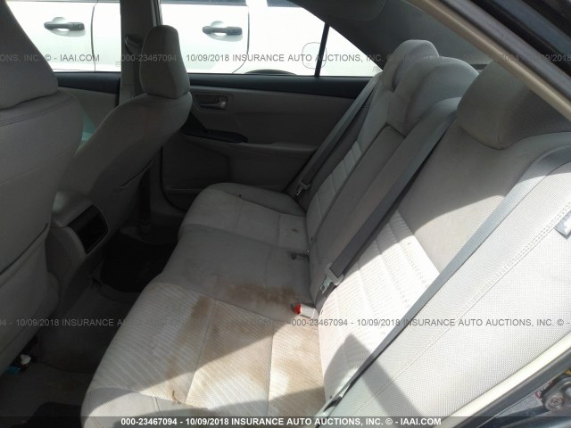 4T1BF1FK1FU933957 - 2015 TOYOTA CAMRY LE/XLE/SE/XSE Dark Blue photo 8