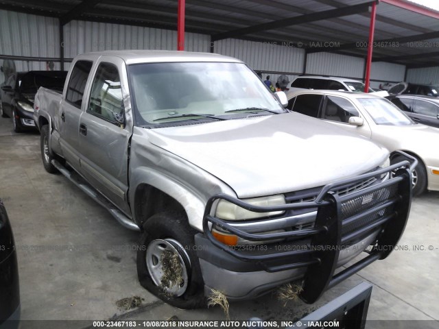 1GCGK13U51F204210 - 2001 CHEVROLET SILVERADO K1500 HEAVY DUTY BROWN photo 1