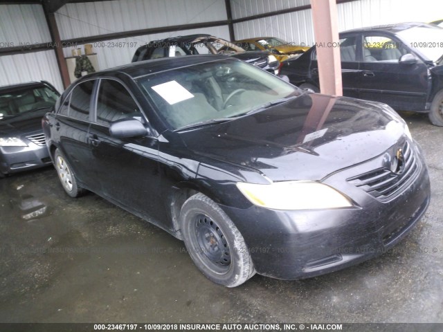 4T1BE46K67U017930 - 2007 TOYOTA CAMRY NEW GENERAT CE/LE/XLE/SE BLACK photo 1