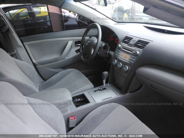 4T1BE46K67U017930 - 2007 TOYOTA CAMRY NEW GENERAT CE/LE/XLE/SE BLACK photo 5