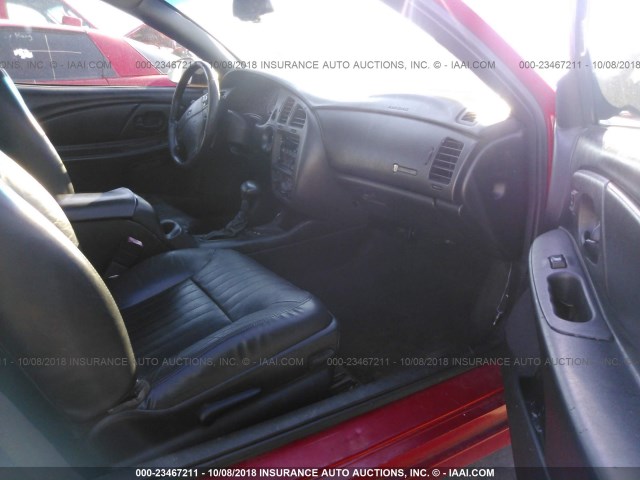 2G1WX15K229270998 - 2002 CHEVROLET MONTE CARLO SS 红色 照片 5
