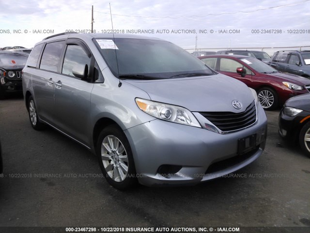 5TDJK3DC2CS041316 - 2012 TOYOTA SIENNA LE SILVER photo 1