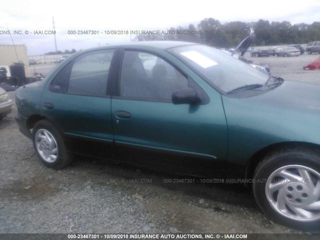 1G1JF5242X7201389 - 1999 CHEVROLET CAVALIER LS GREEN photo 6