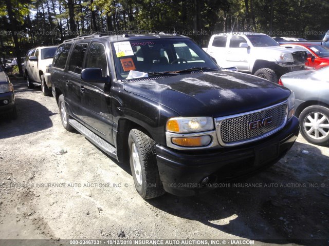 1GKFK66UX5J253611 - 2005 GMC YUKON XL DENALI BLACK photo 1