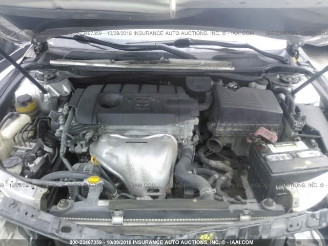 4T1BF3EK2BU163128 - 2011 TOYOTA CAMRY SE/LE/XLE 银色 照片 10