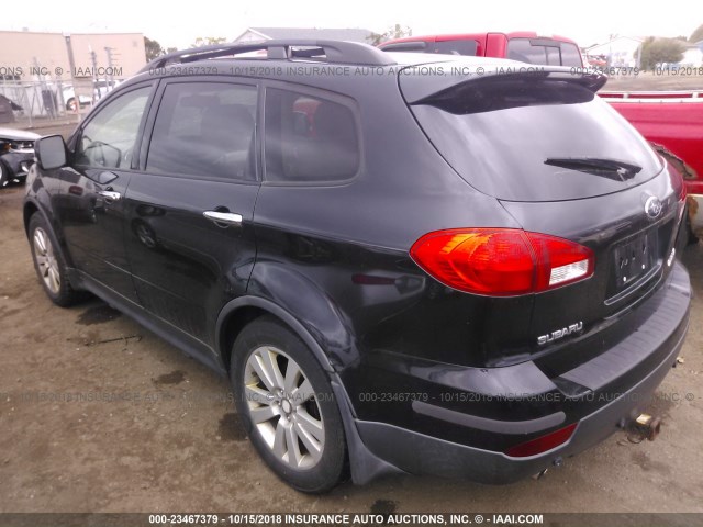 4S4WX92D184411773 - 2008 SUBARU TRIBECA LIMITED BLACK photo 3