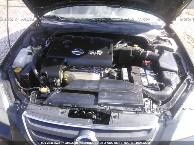 1N4AL11D82C243954 - 2002 NISSAN ALTIMA S/SL 黑色 照片 10
