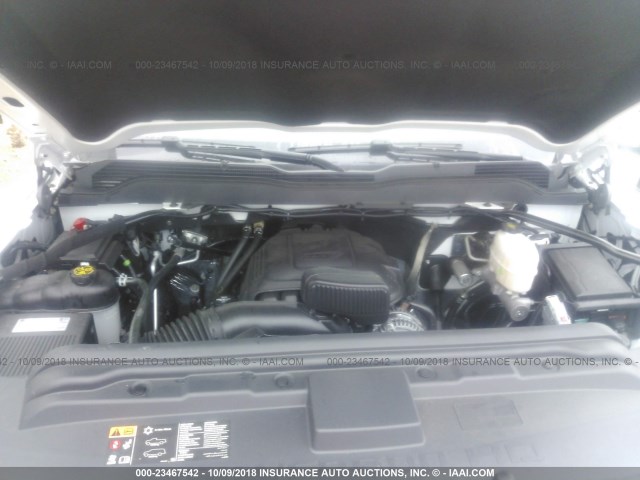 1GB1CUEG9JF286863 - 2018 CHEVROLET SILVERADO C2500 HEAVY DUTY WHITE photo 10