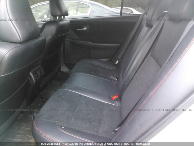 4T1BF1FK3FU055612 - 2015 TOYOTA CAMRY LE/XLE/SE/XSE 白色 照片 8