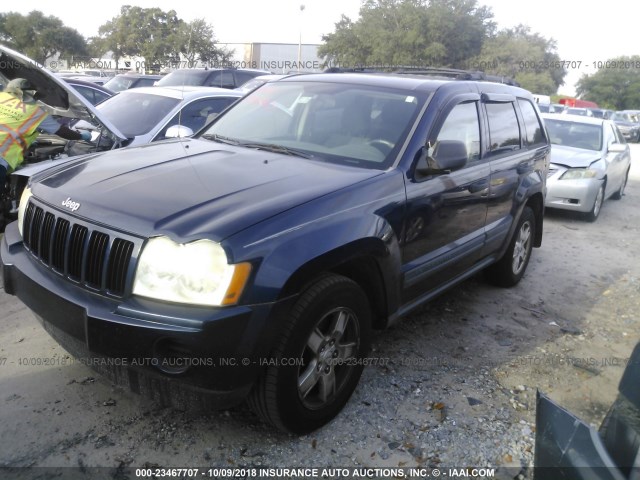 1J4GS48KX5C656406 - 2005 JEEP GRAND CHEROKEE LAREDO/COLUMBIA/FREEDOM 蓝色 照片 2