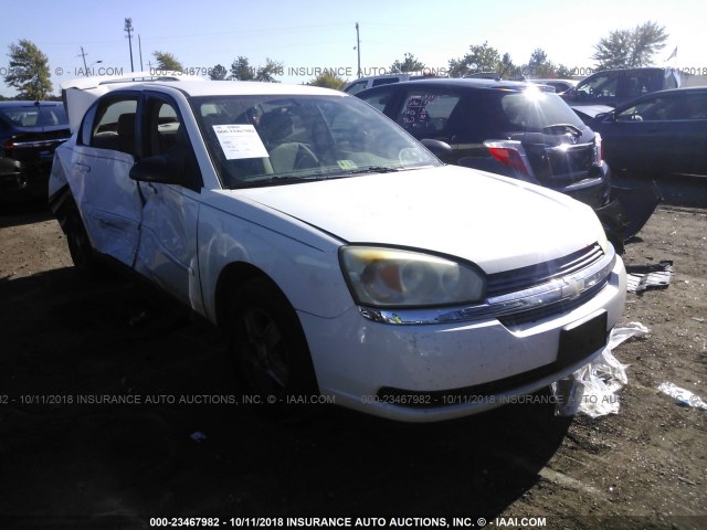 1G1ZT54805F160873 - 2005 CHEVROLET MALIBU LS თეთრი ფოტო 1