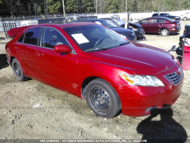 JTNBB46K373034604 - 2007 TOYOTA CAMRY NEW GENERAT HYBRID RED photo 1