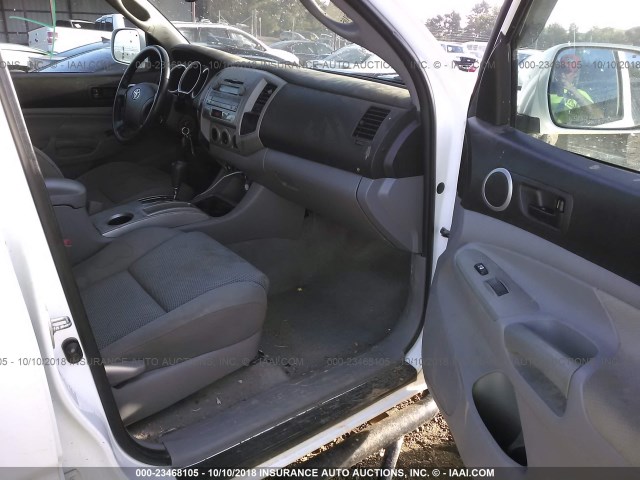 5TFLU4EN5BX005881 - 2011 TOYOTA TACOMA DOUBLE CAB 白色 照片 5