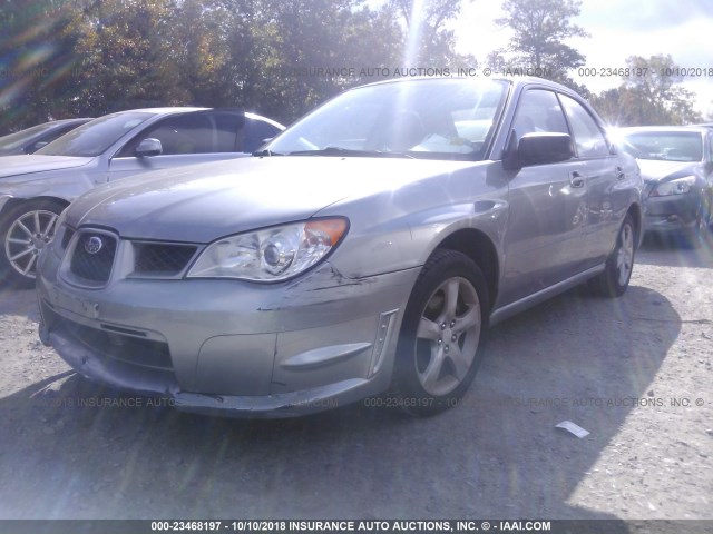 JF1GD61667H515322 - 2007 SUBARU IMPREZA 2.5I GRAY photo 2