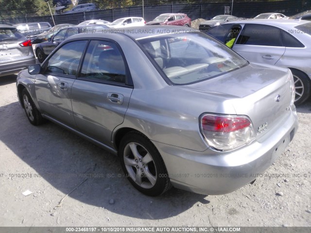 JF1GD61667H515322 - 2007 SUBARU IMPREZA 2.5I GRAY photo 3