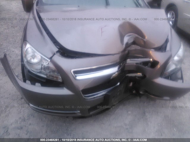 1G1ZC5E08CF331908 - 2012 CHEVROLET MALIBU 1LT BROWN photo 6