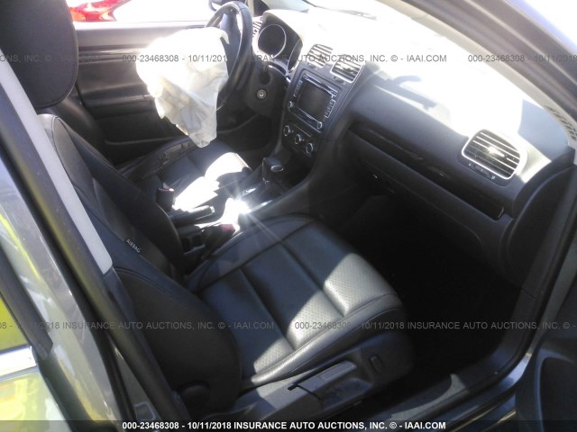 3VWTX7AJ6AM623532 - 2010 VOLKSWAGEN JETTA SE GRAY photo 5