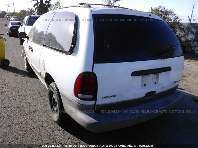 1B4GP44R2TB323210 - 1996 DODGE GRAND CARAVAN SE WHITE photo 3