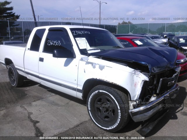 1GTFC29R5VE515522 - 1997 GMC SIERRA C2500 WHITE photo 1