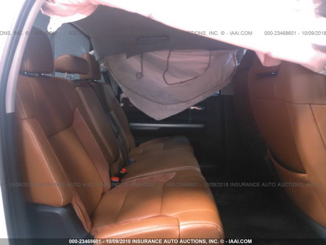 5TFAW5F1XHX591313 - 2017 TOYOTA TUNDRA CREWMAX 1794/PLATINUM 白色 照片 8