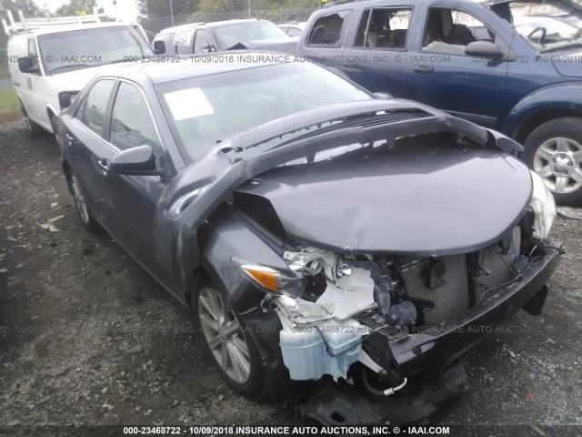 4T4BF1FK8CR188142 - 2012 TOYOTA CAMRY SE/LE/XLE GRAY photo 1