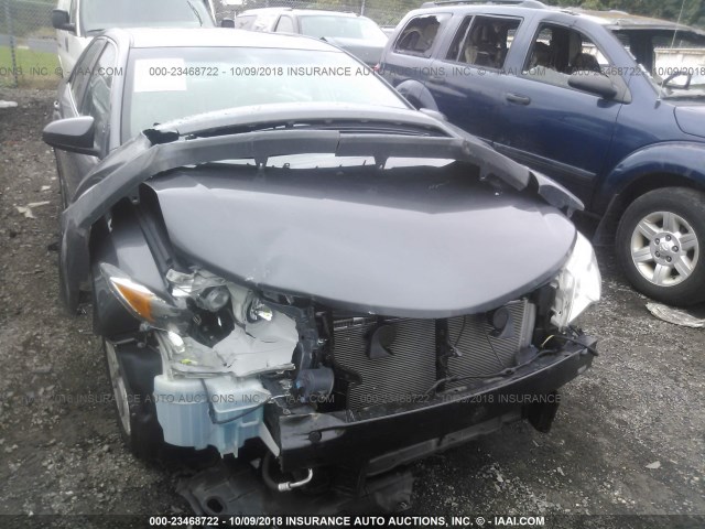 4T4BF1FK8CR188142 - 2012 TOYOTA CAMRY SE/LE/XLE GRAY photo 6