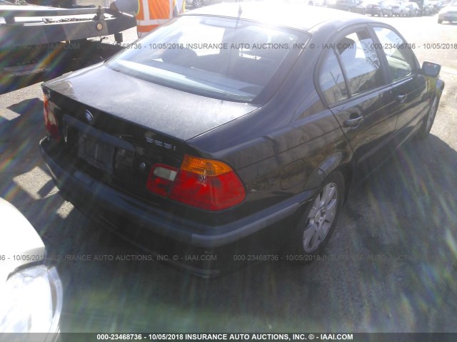 WBAAM3335XCA84809 - 1999 BMW 323 I AUTOMATIC BLACK photo 4