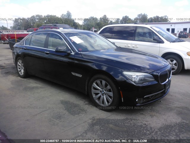 WBAKB83539CY60797 - 2009 BMW 750 LI BLACK photo 1