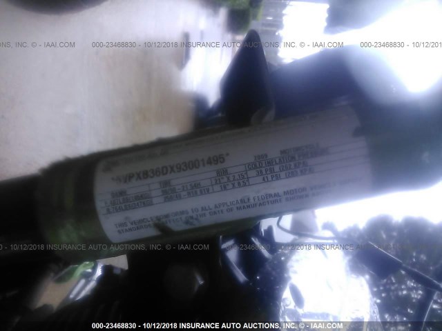 5VPXB36DX93001495 - 2009 VICTORY MOTORCYCLES VEGAS JACKPOT Yaşıl foto 10