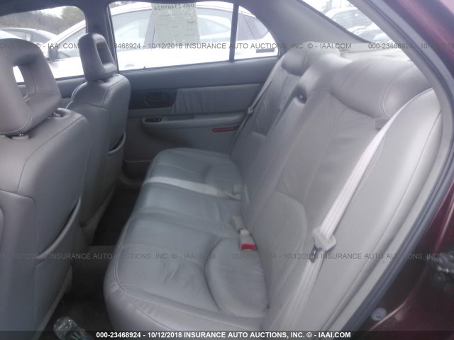 2G4WB55K8Y1340066 - 2000 BUICK REGAL LS RED photo 8