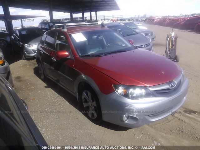 JF1GH6D67BH801527 - 2011 SUBARU IMPREZA OUTBACK SPORT ORANGE photo 1