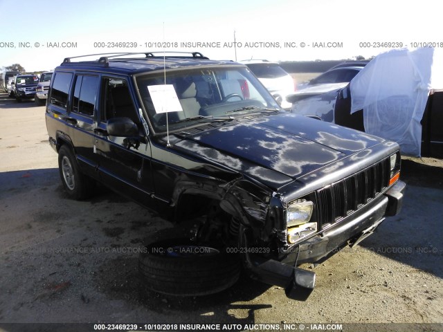 1J4FT68S9XL505743 - 1999 JEEP CHEROKEE SPORT/CLASSIC BLACK photo 1