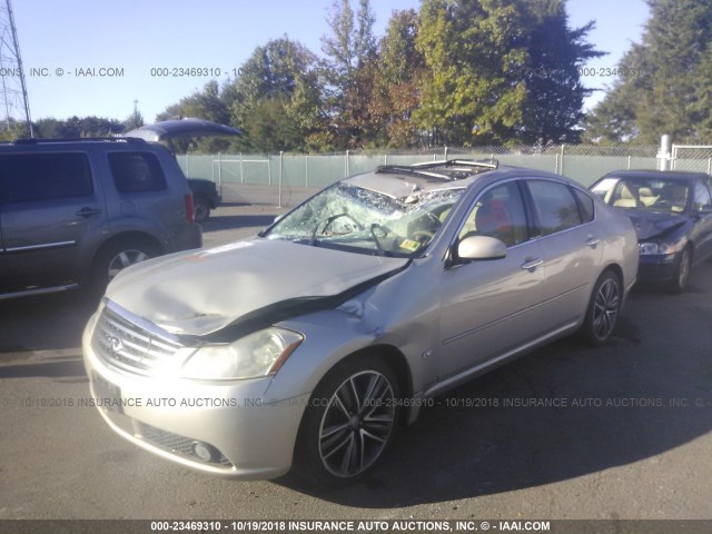 JNKAY01F16M257264 - 2006 INFINITI M35 SPORT SILVER photo 2