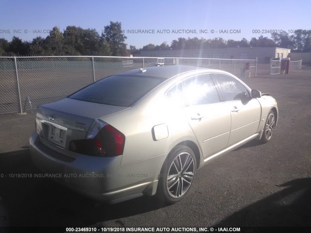 JNKAY01F16M257264 - 2006 INFINITI M35 SPORT SILVER photo 4