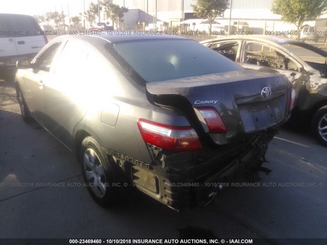 4T1BE46K87U683994 - 2007 TOYOTA CAMRY NEW GENERAT CE/LE/XLE/SE GRAY photo 3