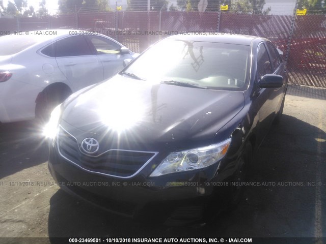 4T1BF3EK9BU191072 - 2011 TOYOTA CAMRY SE/LE/XLE BLACK photo 2